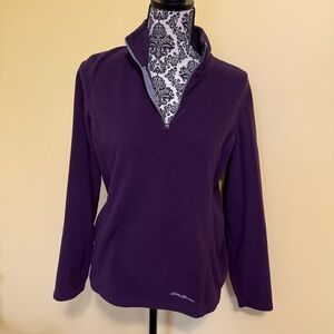 Eddie Bauer quarter zip sweater